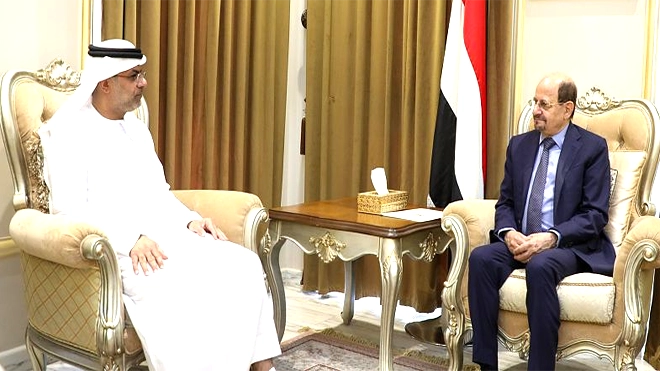 وزير الخارجية يبحث مع السفير الإماراتي تنسيق المواقف تجاه القضايا المشتركة